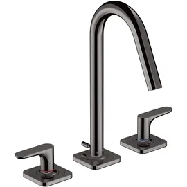 Hansgrohe Citterio M 3-Loch Waschtischarmatur Polished Black Chrome
