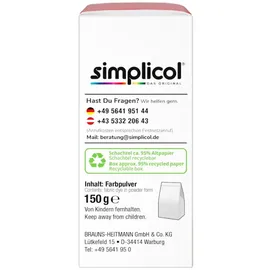 Heitmann simplicol Textilfarbe expert Mohn-Rot 150g