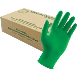 Nature Gloves by MED-COMFORT Nitrilhandschuhe - biologisch abbaubar