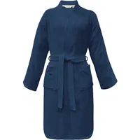 Tom Tailor Bademantel Kimono COLOR BATH Blau M