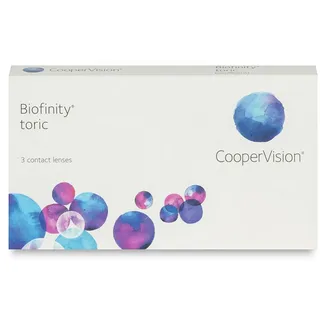 CooperVision Biofinity Toric 3 St. / 8,70 BC / 14,50 DIA / -9,00 DPT / -0,75 CYL / 10° AX