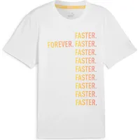 Puma Puma, Herren, T-Shirt RUN FAVORTIES FOREVER FASTER, PUMA White, XL