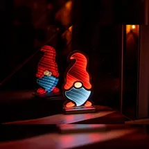 Star-Max Star Max Weihnachtswichtel mit Infinity Effekt und 73 SMD LED