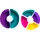 OMNIA Maxiform Silikonformen, 6er Set