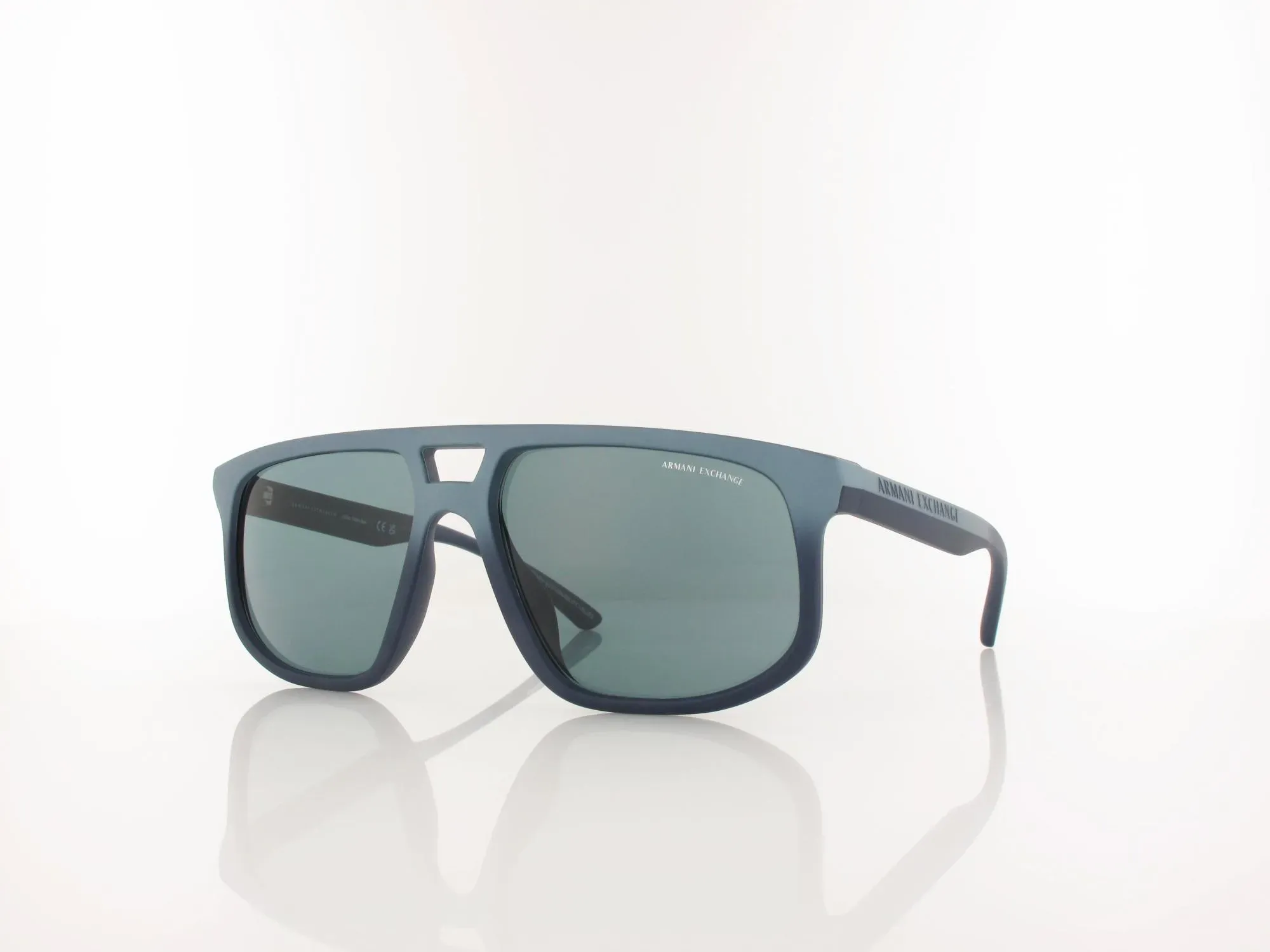 Armani Exchange AX4161S 839080 58 matte blue gradient / dark blue