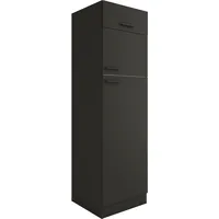 OPTIFIT Kühlumbauschrank Palma 56,7 x 55,5 x 144,6 cm Grau