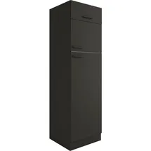 OPTIFIT Kühlumbauschrank Palma 56,7 x 55,5 x 144,6 cm Grau