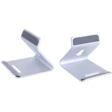 KITANDOVE multifunktionaler Tablet-Ständer handyhalterung bürozubehör Handy standfuß Cellphone Holder Telefondock Telefonhalter Tragbarer Tablet-Ständer Ständer für Tablet-Halter Silver