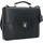 LEONHARD HEYDEN Roma Aktentasche Leder 37 cm Laptopfach schwarz