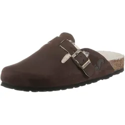 thies Pantoffel »Bio-Belt recycelt« thies dunkelbraun 36