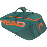 Head Pro Racquet Bag XL DYFO dark cyan/flou orange (260203)