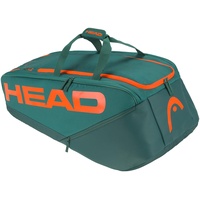 Head Pro Racquet Bag XL DYFO dark cyan/flou orange (260203)