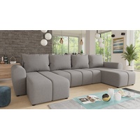 Sofnet Wohnlandschaft Cleo U mit Schlaffunktion - U-Form Couch,