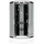 AcquaVapore D58-53M1 Komplettdusche mit Schiebetür 90 x 90 cm schwarz Sicherheitsglas D58-53M1