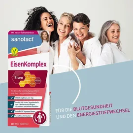 Sanotact Eisen Komplex Tabletten 100 St.