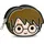 Karactermania Harry Potter Chibi-Face Geldbörse, Braun