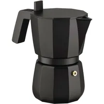 Alessi Moka 6 Tassen Schwarz