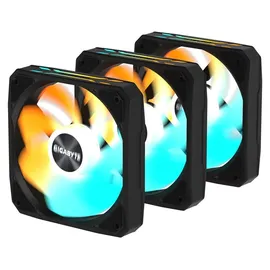 Gigabyte Lüfter, EZ CHAIN ​​​​RVS FAN 3-PACK, 3x120mm, schwarz