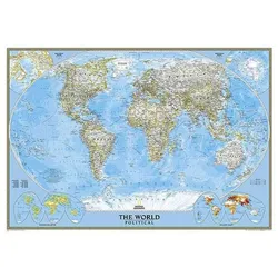 National Geographic Maps: National Geographic World Wall Map