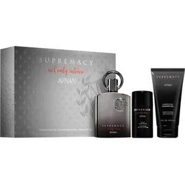 Afnan Supremacy Not Only Intense Extrait de Parfum 100 ml + ASB 150 ml + SG 150 ml Geschenkset