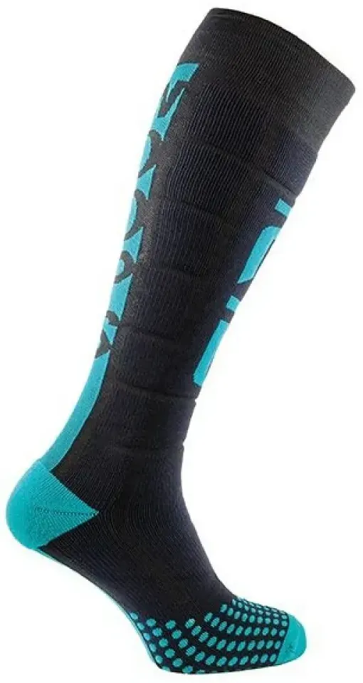 Sidi Woops Lange Socken - Black / Green - EU 43-47