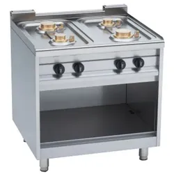 EKU Thermik 750 Gasherd PowerBurner GST-4-B beidseitig bedienbar