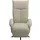 sit&more TV-Sessel Zoe 74 x 112 x 82 cm Beige mit Kopfteilverstellung & 360° Drehfunktion