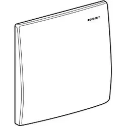 Geberit Abdeckplatte 16x16cm 243853FW1 zu UR-Strg.