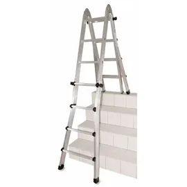 Günzburger Aluminium-Teleskopleiter 4 x 6 Sprossen (32019)