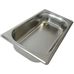 GN Behälter Einsatz Edelstahl 1/3 Tiefe 6,5 cm - 2,5 Liter