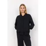 Soyaconcept Cardigan "SC-BANU 225", Damen, Gr. S, schwarz, Web, Obermaterial: 48% Modal, 48% Polyester, 4% Elasthan, unifarben, regular fit normal, Rundhals, Strickjacken