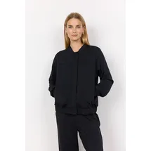 Soyaconcept Cardigan "SC-BANU 225", Damen, Gr. S, schwarz, Web, Obermaterial: 48% Modal, 48% Polyester, 4% Elasthan, unifarben, regular fit normal, Rundhals, Strickjacken