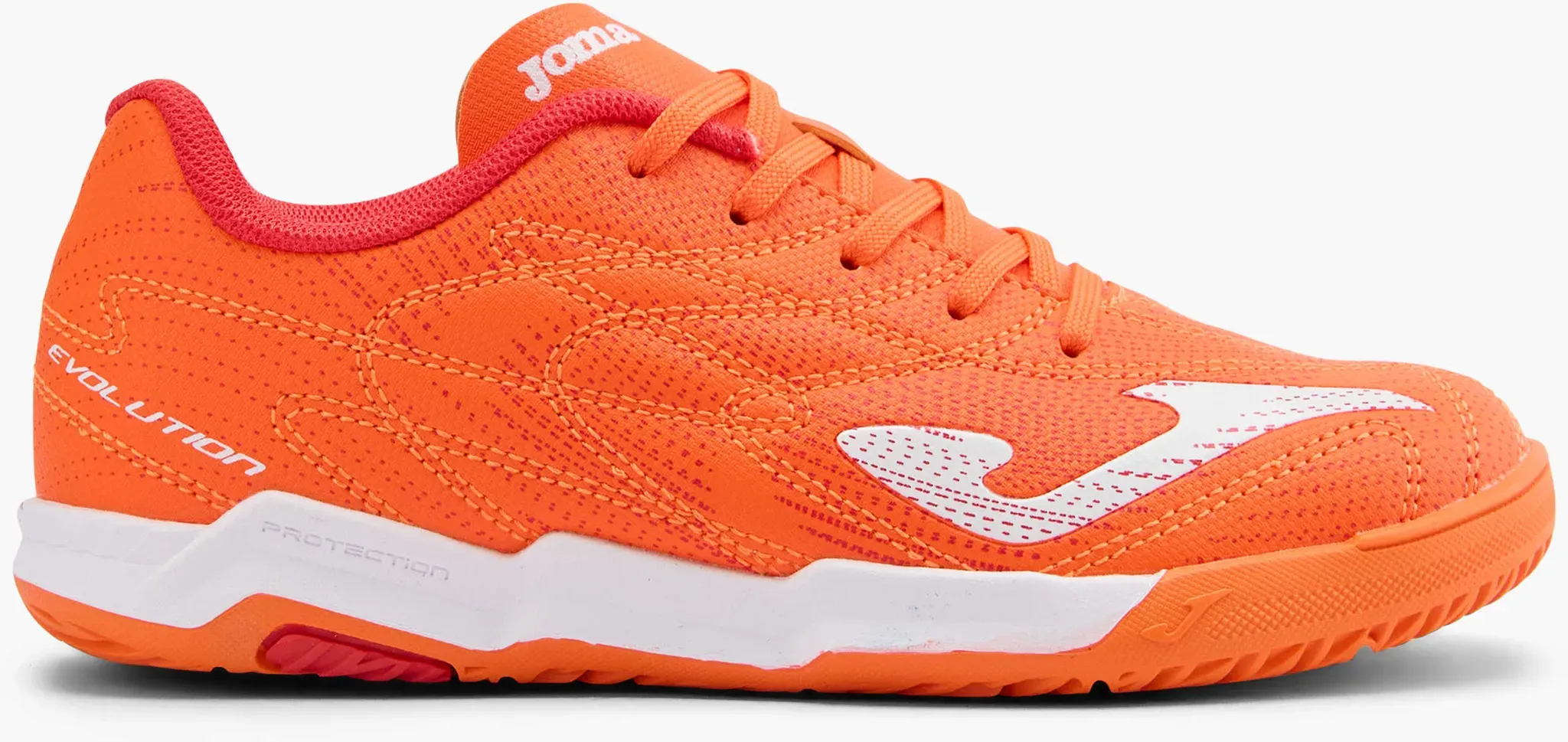 Joma Evolution Jr Hallenschuh Orange, Kinder, Größe: 37, Material: Mikrofaser/Textil - Joma Evolution Jr Hallenschuh Orange, Kinder, Größe: 37, Material: Mikrofaser/Textil - unisex - Orange