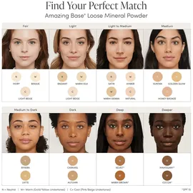 Jane Iredale Amazing Base Refillable Brush + 2 Refills 1 Stück + 2x2,5 g