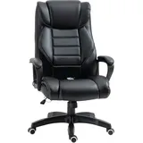 Homcom Vinsetto Massagebürostuhl Gamingstuhl 6 Vibrationspunkte verstellbar Grau