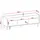 Mirjan24 Tewos TV-Lowboard 144x37x50 cm Schwarz/Holzwerkstoff