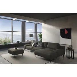 Designwerk Eckcouch Polyester 3-Sitzer Grün