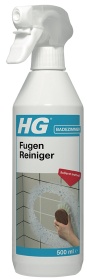 HG Fugenreiniger, gebrauchsfertig, Leistungsstarker, gepufferter Fugenreiniger für mühelos saubere Fugen, 500 ml - Flasche