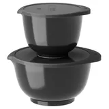 Rosti - Margrethe-Set, 1,5 + 3 L, (Schwarz)