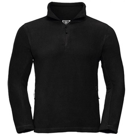 RUSSELL Zip Outdoor Fleece Black, XS