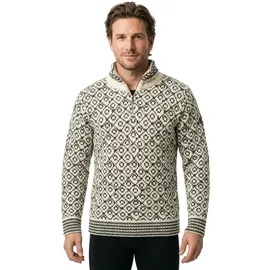 Devold of Norway Svalbard Wool Zip Neck Pullover Grau XL