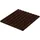 KLEINE WOLKE Badematte Cord Braun 60 x 60 cm