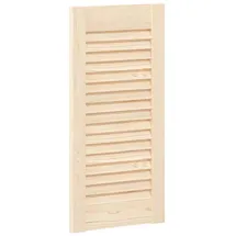 vidaXL Schranktür Lamellen-Design 61,5x29,5 cm Massivholz Kiefer vidaXL