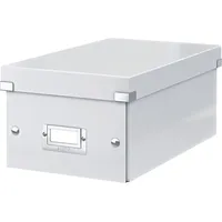 Leitz Ablagebox Click & Store DVD weiß Packung mit