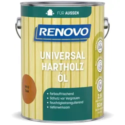 RENOVO Universal-Hartholz-Öl, Teak - braun