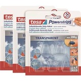 Tesa POWERSTRIPS® Klebehaken Small Transparent Inhalt: 15St.