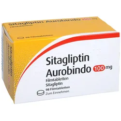 SITAGLIPTIN Aurobindo 100 mg Filmtabletten 98 St
