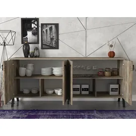 moebel17 Sideboard Zeth Eiche,