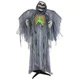 Europalms Halloween Figur Todesengel, animiert, 160cm