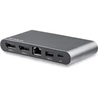 Startech Dual Monitor USB-C Multiport-Adapter, USB-C 3.0 [Buchse] (DK30C2DAGPD)